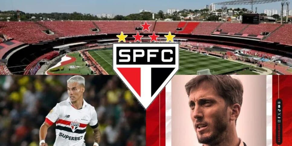 FORA: Zubeldia mal chegou e novo terror com Ferreirinha, James e +2 paralisa o São Paulo nesta sexta (26)