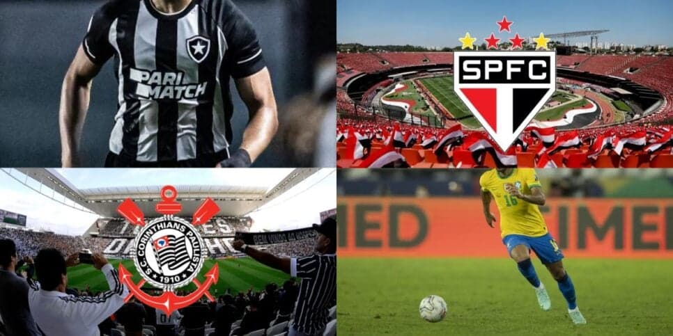 Casares e Augusto imparáveis: 2 contratações com estrela do Botafogo e lateral de seleção chegam voando em SP