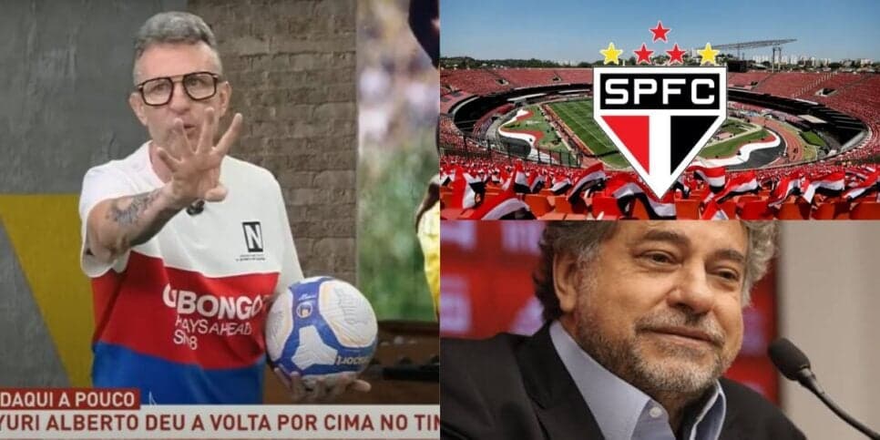 "Está fora do São Paulo": Neto paralisa Donos da Bola às pressas com adeus relâmpago no elenco de Casares