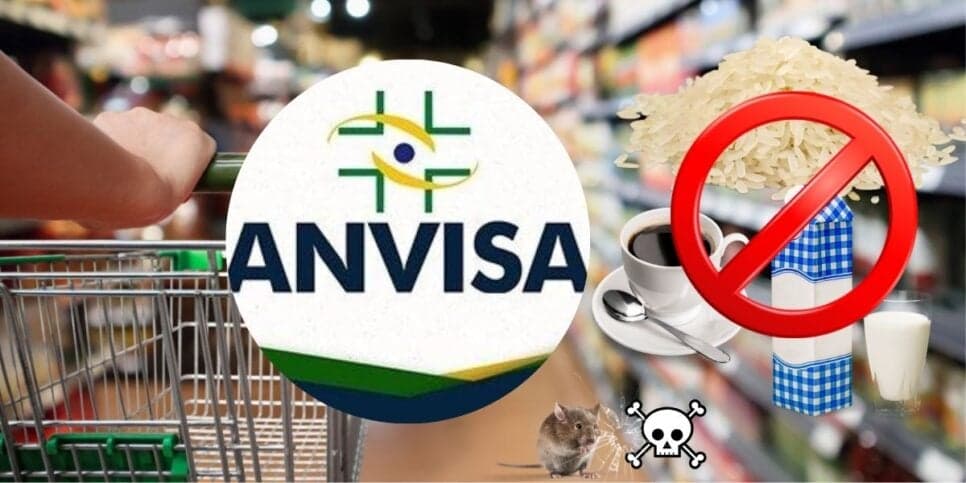 Fezes de rato, vidro e risco fatal: A Anvisa decretou a retirada de 3 marcas populares de arroz, leite e café