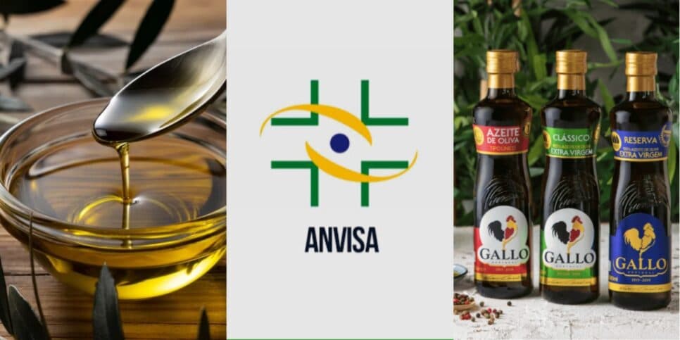 Grave risco à saúde e apreensão urgente: A marca de azeite, rival da Gallo, proibida no Brasil pela ANVISA