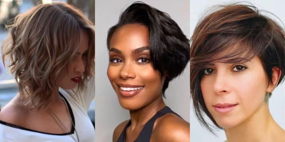 Rosto fino e sem papada em 15 min: 6 cortes de cabelo INFALÍVEIS para emagrecer a face sem plástica hoje (8)