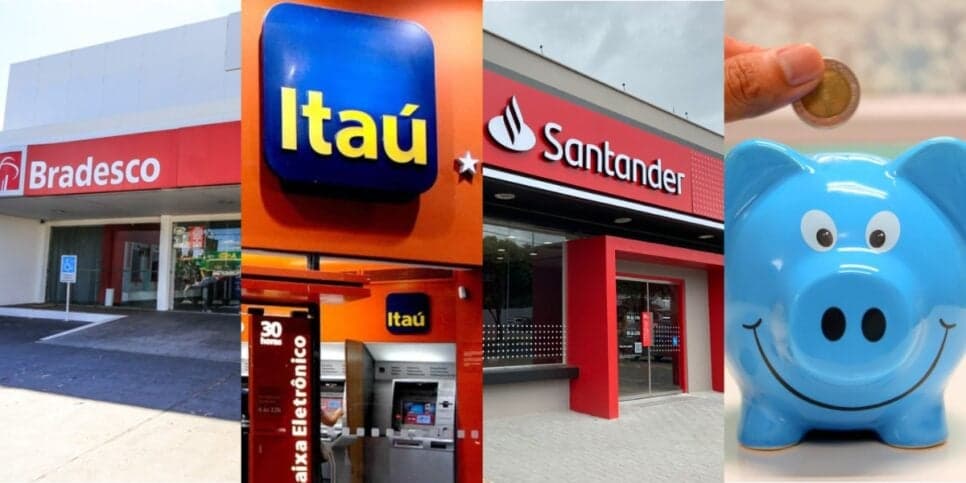 Bradesco, Itaú e Santander: Banco Central atinge 3 gigantes com 2 atitudes pro fim da poupança definitivamente