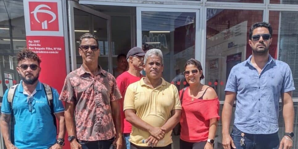 clientes e funcionários se revoltaram com a decisão (Reprodução: Sindicato dos Bancários)