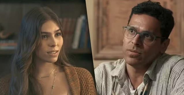 Buba (Gabriela Medeiros) se une a José Augusto (Renan Monteiro) após a morte de José Venâncio (Rodrigo Simas) (Foto: Reprodução / Globo)