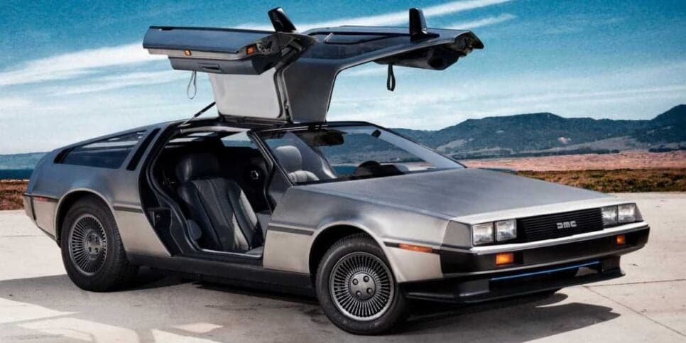 DeLorean DMC-12 fez sucesso no filme, mas não na vida real (Reprodução/Foto: DeLorean/Divulgação)