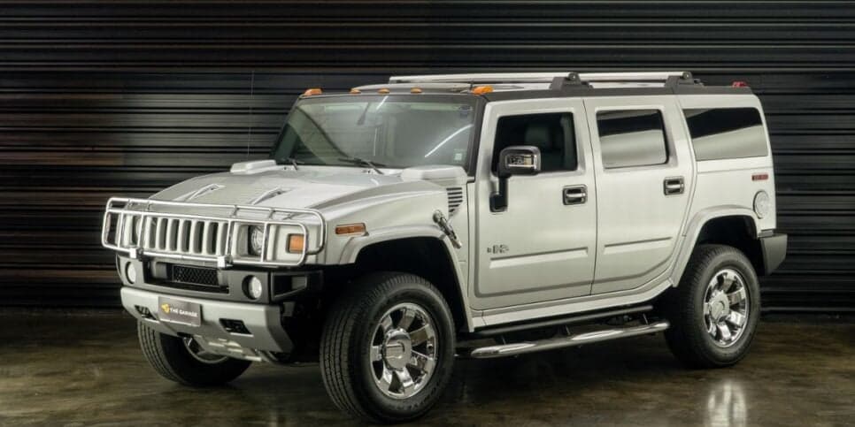 Hummer H2, um modelo off-road que não deu certo (Reprodução/Foto: Hummer/Divulgação)