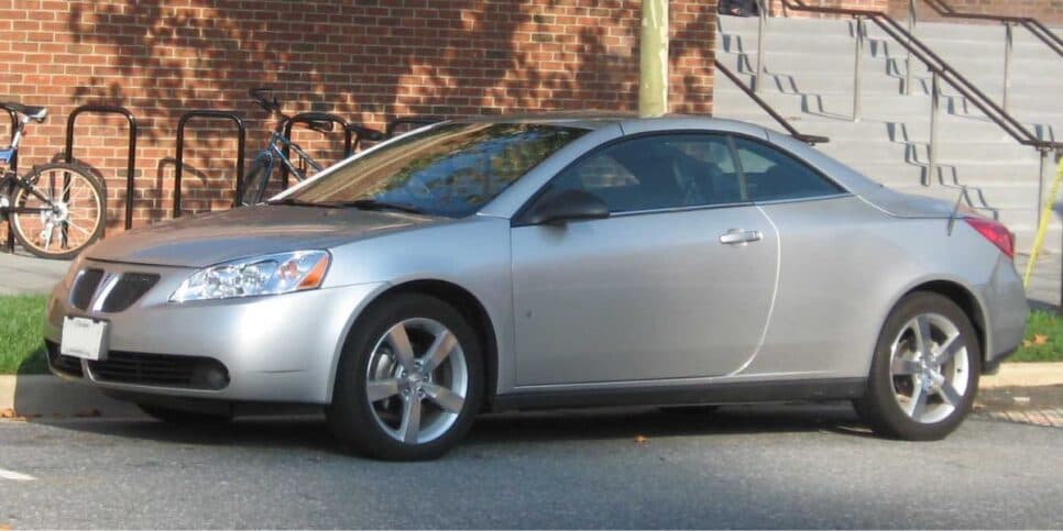 Pontiac G6 também fracassou por conta da crise da GM (Reprodução/Foto: Pontiac/Divulgação)