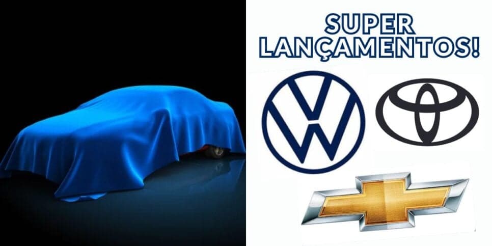 Chevrolet, Toyota e Volkswagen: 4 lançamentos de SUPER CARROS ainda em 2024 pra aniquilar Strada, Argo e HB20
