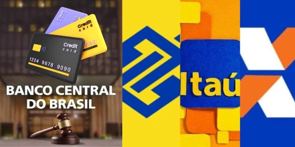 Fim colossal em cartões de crédito: Nova lei do Banco Central traz ordem que atinge BB, Itaú, Caixa e +