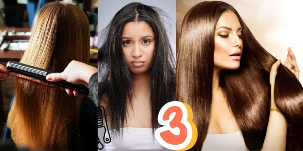 Fim da chapinha e frizz: Mistura com 3 ingredientes alisa raiz do cabelo e traz brilho de diamante em 4 passos