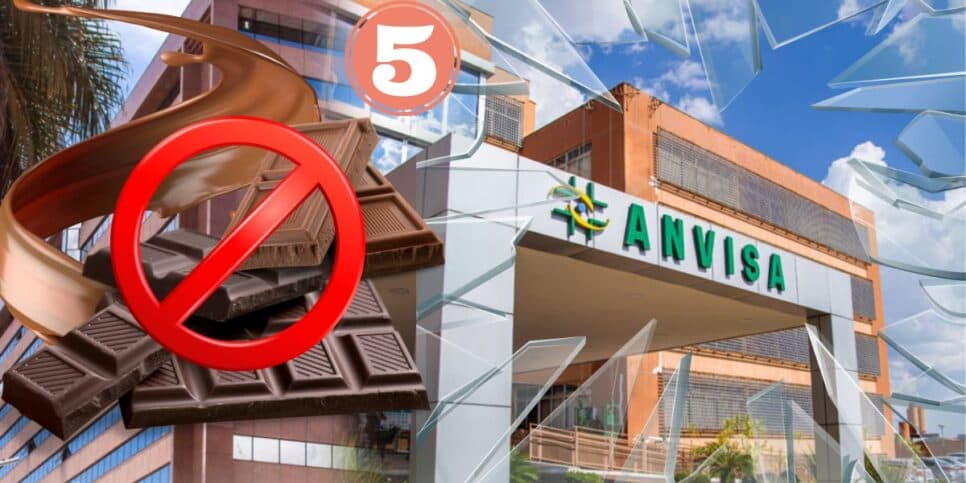 Pedaços de vidro e risco fatal: A Anvisa decretou a proibição de 5 marcas populares de chocolate às pressas