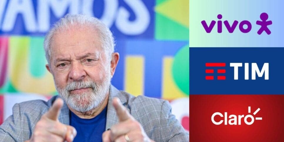 Fim do pagamento na Claro, Tim e Vivo: Nova lei de Lula chega para garantir internet gratuita a lista de CPFs