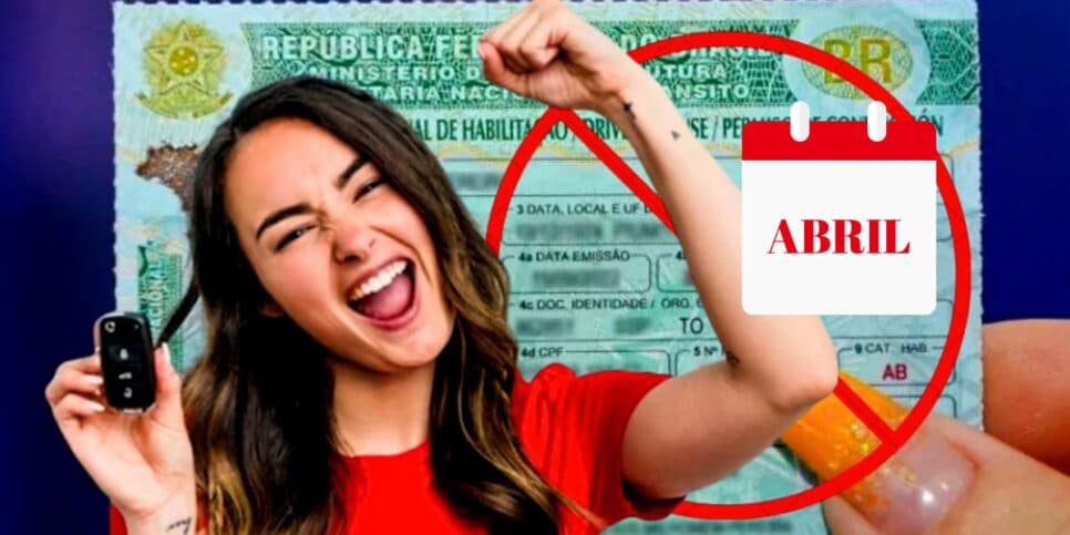 Acabou a cobrança da CNH: Notícia excelente é dada agora em ABRIL e você precisa correr JÁ