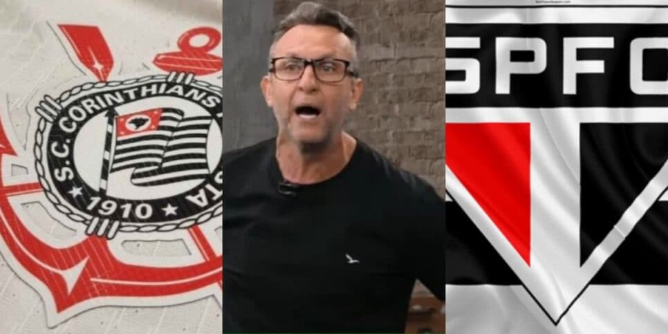 Rasteira do Corinthians e estrela do Santos: Programa de Neto é paralisado por 2 contratações com o São Paulo