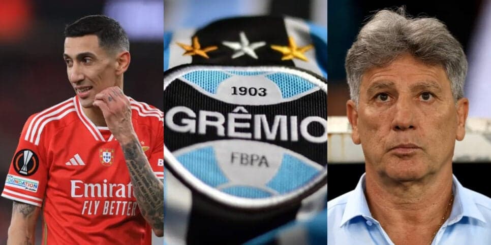Di Maria e +4 de graça: 5 atacantes caem como presente a Renato Gaúcho para o lugar de Suárez no Grêmio