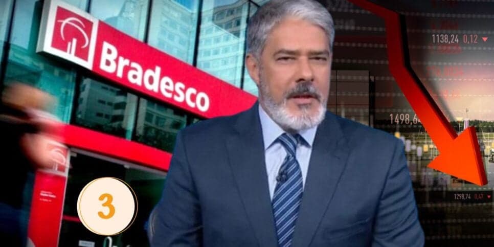 120 fechamentos e R$ 5 bilhões em dívidas no Bradesco: Bonner anuncia terror de falência de empresa no Brasil
