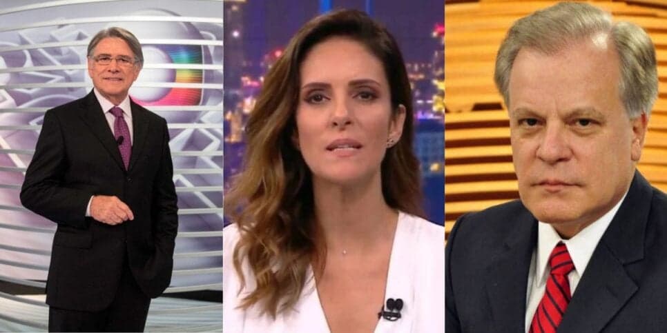 Sérgio Chapelin, Monalisa Perrone, Chico Pinheiro: 3 âncoras têm fim na Globo e vivem de forma irreconhecível