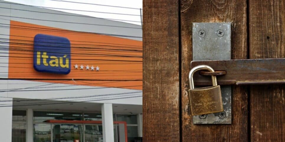 "Encerrará as atividades": Fechamento de 2 agências cruciais do Itaú está confirmado pro desespero dos clientes