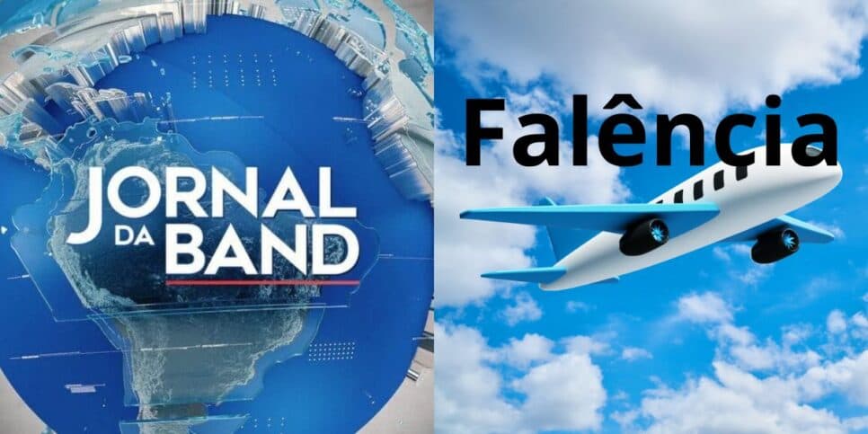 "Quebrou": A falência de rival da Gol cravada às pressas no Jornal da Band e milhares de clientes no prejuízo