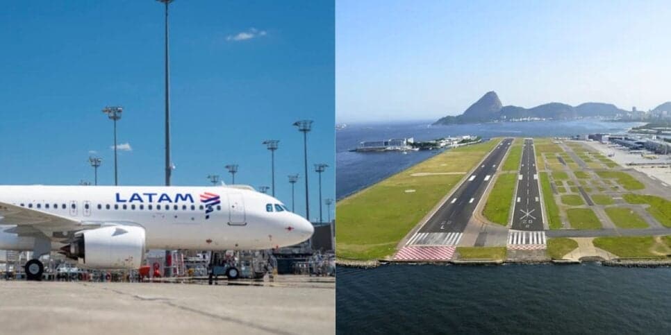 "Suspensão": O fim de serviço aclamado da LATAM em aeroporto do RJ e comunicado oficial de rival da Gol