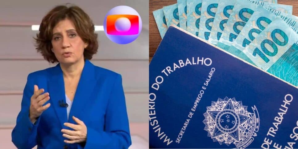 Além da disparada em 2024: Miriam Leitão crava +1 aumento do salário mínimo em jornal da Globo e CLTs vibram