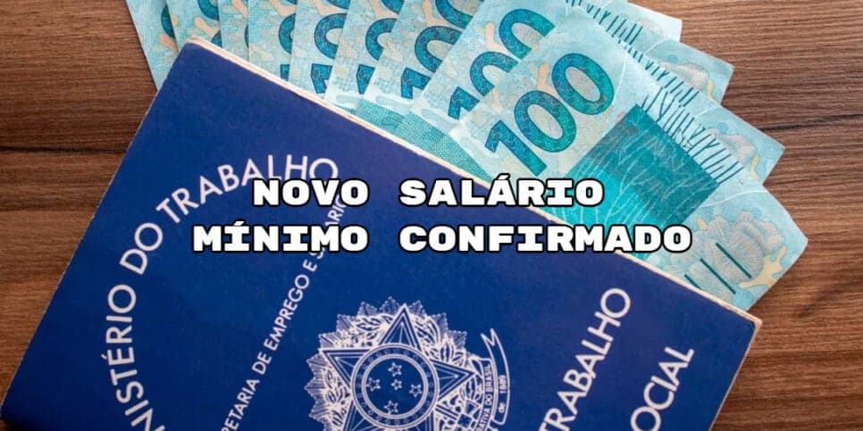 Mais de R$100 garantido: Salário mínimo tem nova disparada em 2024 e valor de R$1927 chega à lista de CLTs