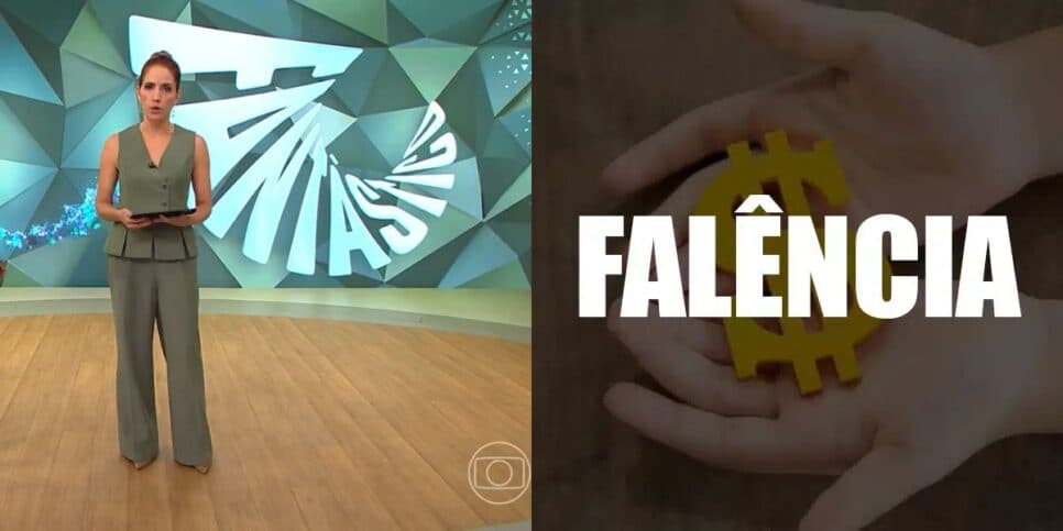 Falência e decreto de prisão do dono por 25 anos: A quebra de banco desmascarado por Poliana no Fantástico