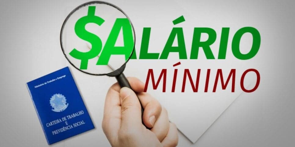 Salário mínimo nacional está no valor de R$1.412 (Reprodução: Internet)