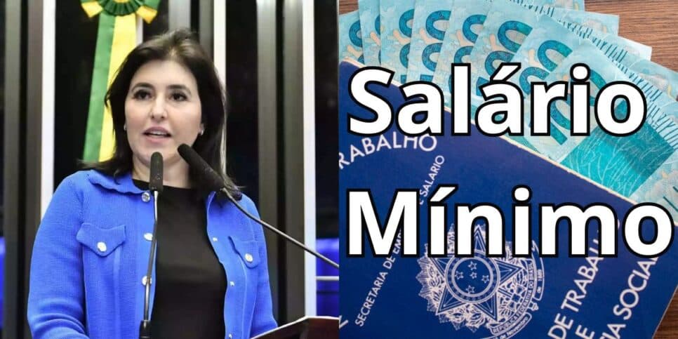 Comunicado do Senado: Simone Tebet baixa nova lei com aumento HISTÓRICO no salário mínimo e CLTs vibram