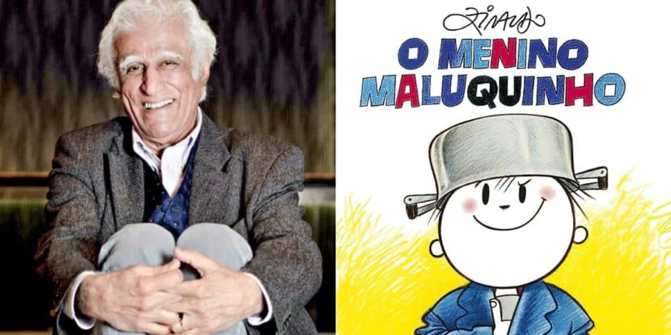 Ziraldo foi o criado do "O Menino Maluquinho" - (Foto: Reprodução / Internet Ziraldo foi o criado do "O Menino Maluquinho" - (Foto: Reprodução / Internet