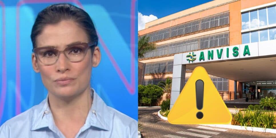 "Substâncias cancerígenas": Renata Vasconcellos para JN com proibição URGENTE da Anvisa de produto popular