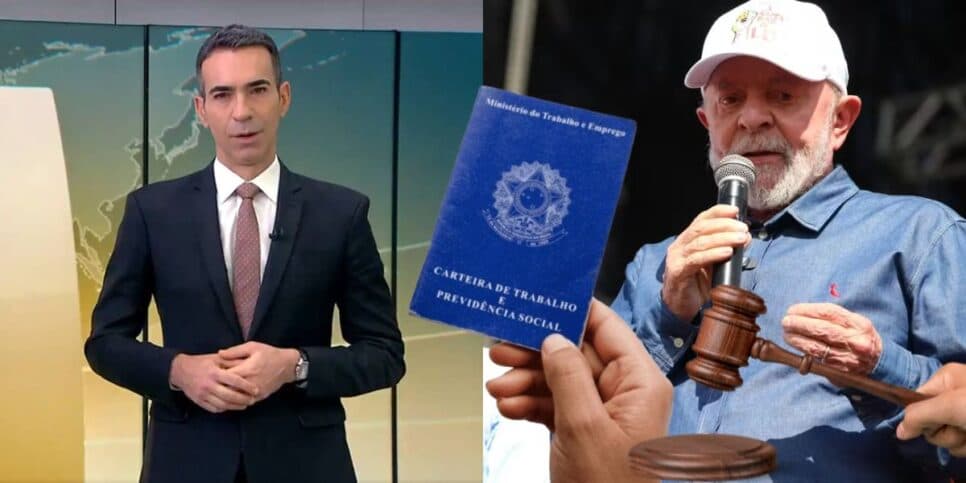 Mais de R$ 2 mil: Tralli para o JH com nova lei de Lula oficializando EXTRA a milhões de CLT's: "Assinou"
