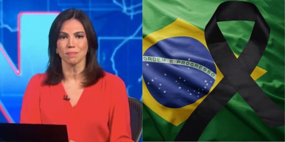 "Algo que a gente nunca viu": Ana Paula Araújo paralisa JN e morte que deixa Brasil de joelhos é confirmada