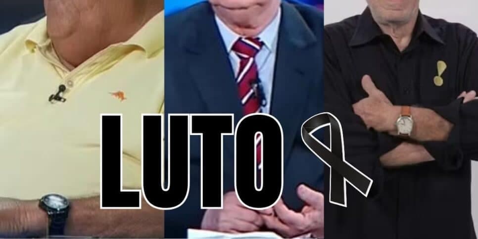 Brasil tem dia de luto devastador hoje (16) e morte de 3 apresentadores famosos e jornalista são confirmadas