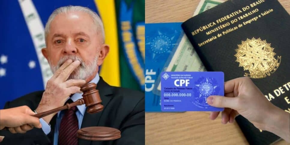 Fim de uma era em 13 documentos populares e extinção de +1: Lula assina nova lei do CPF e assusta brasileiros