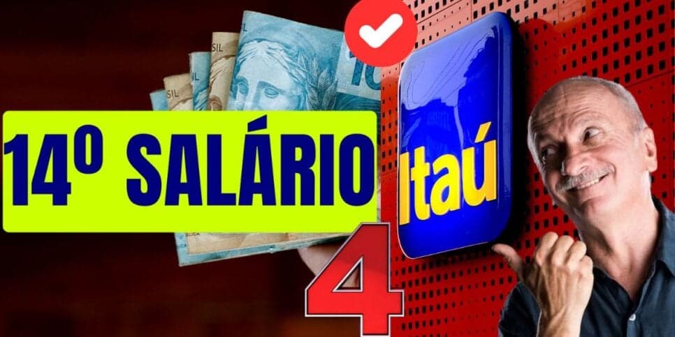 Um 14° salário antecipado e + 3 benefícios exclusivos: Itaú chega com pacotão de 4 vitórias aos idosos 65+
