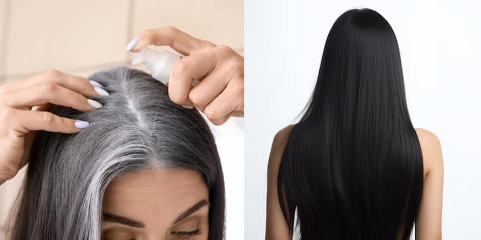 Tinta natural com apenas 4 ingredientes acaba com os fios grisalhos do cabelo em apenas 15 minutos