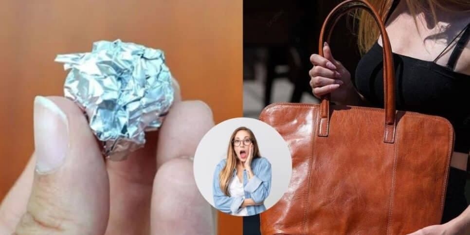 Bizarro: Mulheres estão colocando uma bola de papel alumínio dentro da bolsa por esse motivo chocante