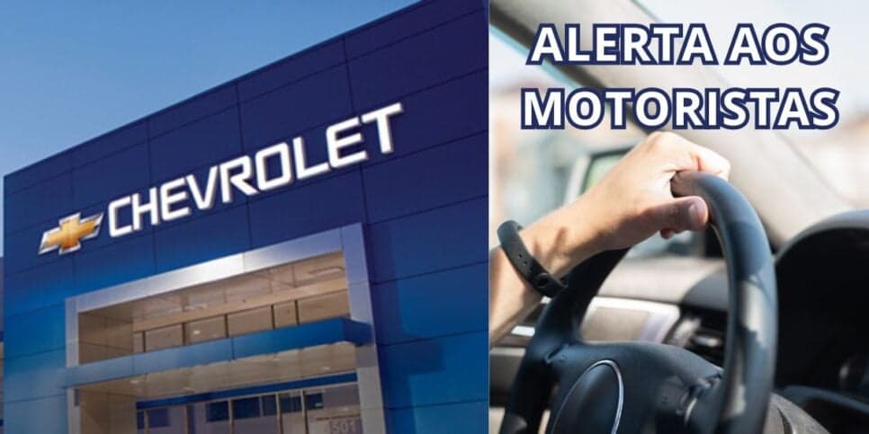 Alerta aos motoristas HOJE (04): Se você é dono de um carro da Chevrolet precisa saber disso agora mesmo