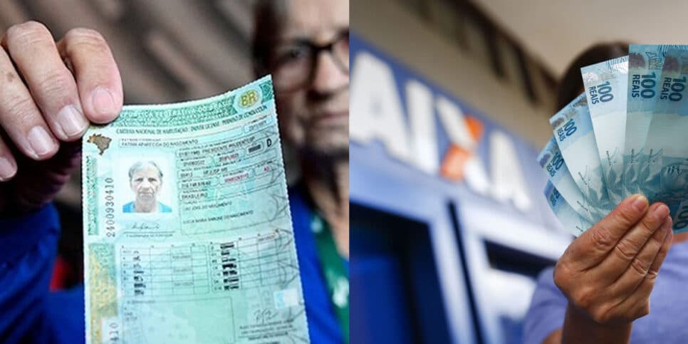 Adeus na CNH e novo pagamento direto na Caixa: 2 leis anunciadas atingem em cheio quem tem de 50 a 70 anos