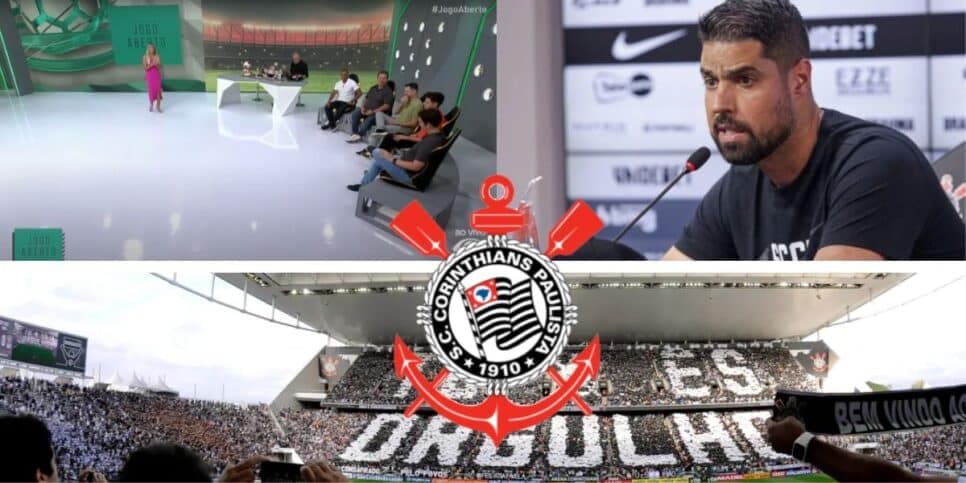 "Informação que chegou agora": Renata Fan para Jogo Aberto com situação delicada de António no Corinthians