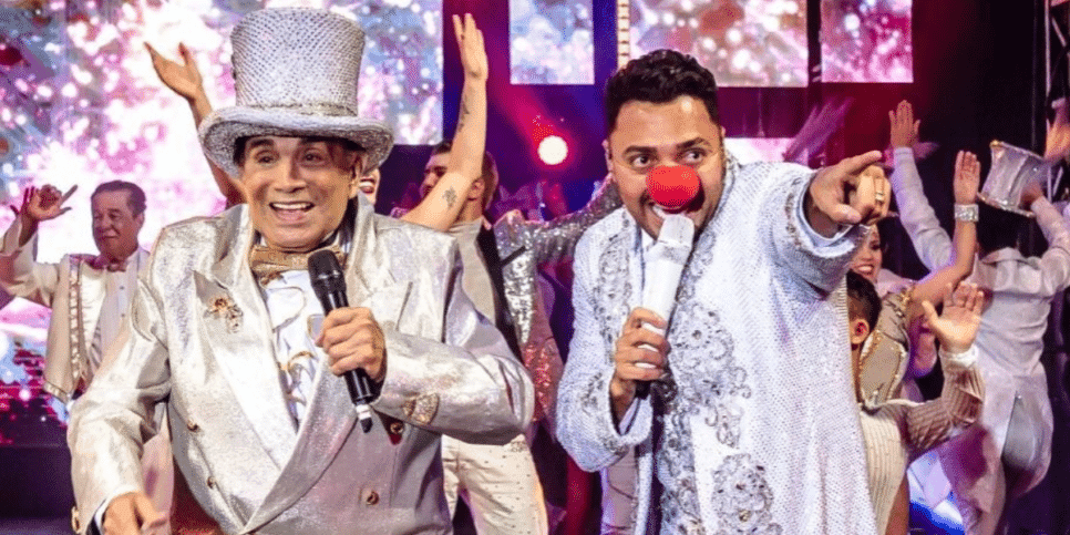 Tirullipa e Dedé Santana reúnem 20 mil pessoas e lotam sessões de pré-estreia do espetáculo “Abracadabra - Circo Musical”