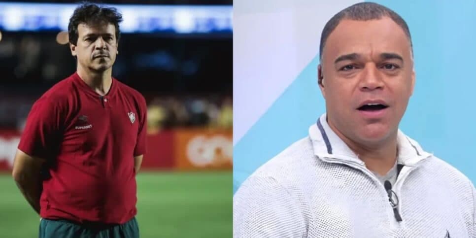 "Essa saída": Denílson paralisa Jogo Aberto às pressas e crava situação delicada de Diniz no Fluminense