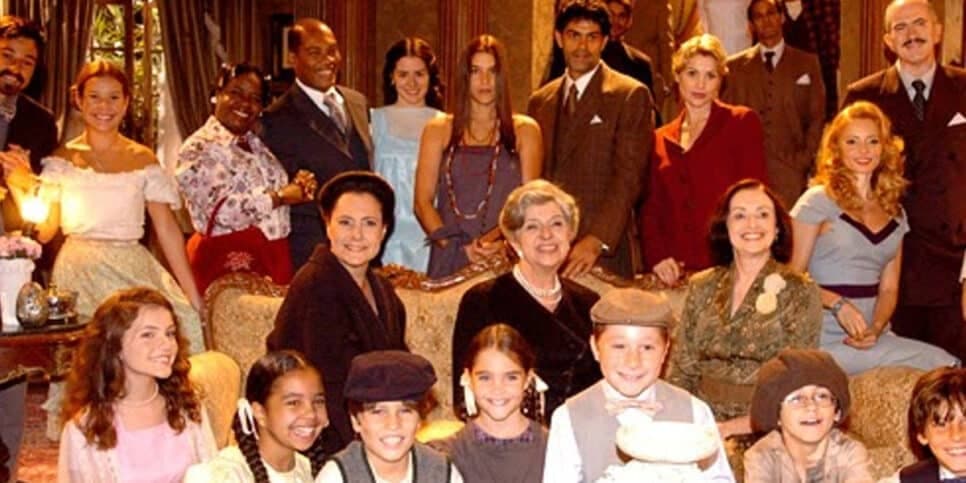 Elenco da Novela Alma Gêmea (Foto: Reprodução - Globo)