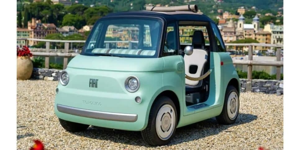 Novo Fiat Topolino (Foto: Internet) Novo Fiat Topolino (Foto: Internet)