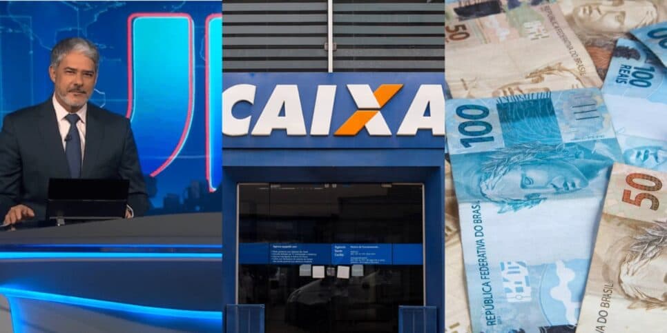 Novo auxílio todo mês, extra de R$1 mil e pagamento na Caixa: Jornal Nacional dá ÓTIMA notícia aos brasileiros