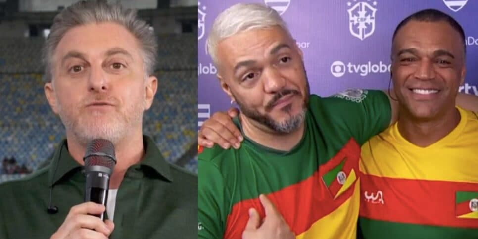 Em meio a corte da Globo, Huck arrebenta e afunda Band com encontro de Denílson e Belo: Audiências 26/5