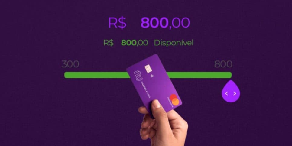 Nubank libera recurso para aumentar limite sem análise