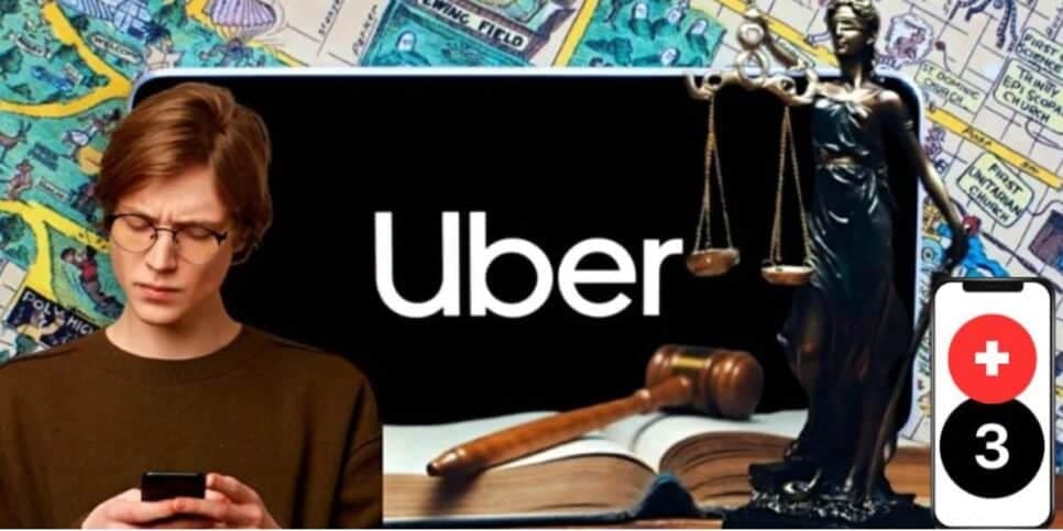 Adeus iminente: Nova lei com salário mínimo atinge a Uber e 3 rivais surgem pra tomar o lugar do app em cidade